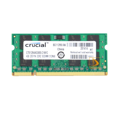 Crucial 4gb 2rx8 pc2 6400 - 4gb,