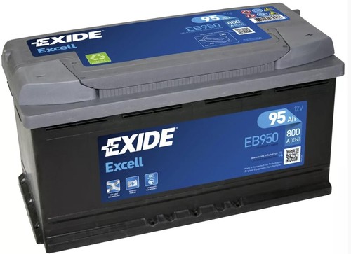 Eb950 017se exide excell car - /,