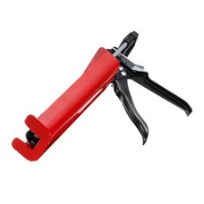 Manual Adhesive Applicator, Dual Component Cartridges Epoxy Caulk Gun, Red