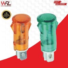 LINCAT AMBER & Green 13MM PUSH FIT NEON LIGHT INDICATOR VARIOUS APPLIANCES