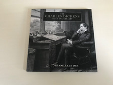 2020 JERSEY CHARLES DICKENS 150TH ANNIVERSARY 2 TWO POUND COIN PACK - NO COINS!!