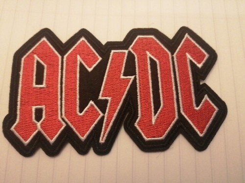Acdc rock band patch - rock, sew