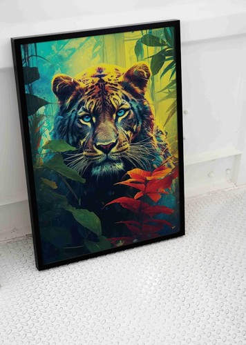 Wild jaguar cat poster leopard - jaguar,