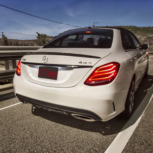 Rear spoiler for mercedes - for, c