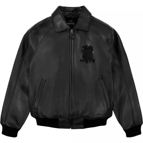 Men black avirex real - men's,