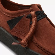 Clarks Originals Mens BNIB Shoes WALLABEE CUP Rust Suede Various Sizes