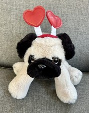 With Snuggles Pug Puppy Dog