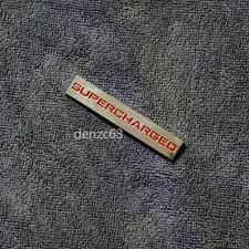 1x Red SUPERCHARGED Small