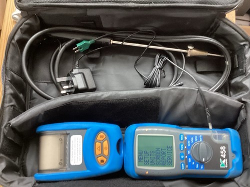 Kane 458 flue - 458, analyser