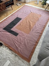Large Hand Printed Indian Rug