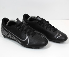 NIKE Mercurial Vapor 13 Club FG/MG Multi-Ground Black Football Boots I Size UK 9