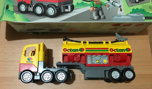 Lego duplo octan tanker - lego, truck