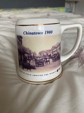 Tiger Beer Ceramic Mug - CHINATOWN 1900 - Good As Gold Around The World