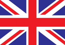 Union Jack England Flag Adhesive Decal Vinyl Sticker A Size Large & Small