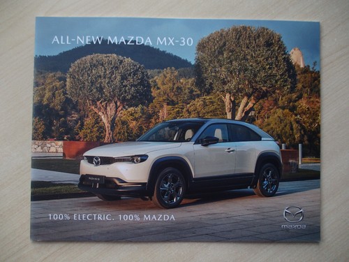 Mazda uk sales - mx-30,
