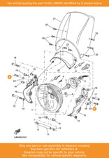 YAMAHA Bolt, 9131L-06035 OEM