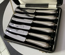 6 Hallmarked Sterling Silver