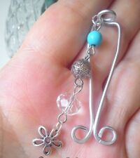 Handmade Intimate Sexy Clit Clip & Nipple Ring Jewellery Body Set  Non Piercing 