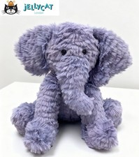Jellycat Fuddlewuddle Elephant-23cm, BNWT, Christmas Collectible With Dust Bag