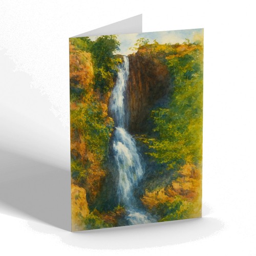 Greeting card dyserth - greeting,