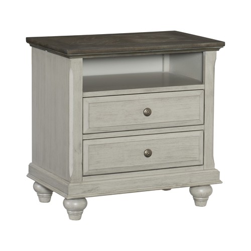 Bedside table with - 2, drawers
