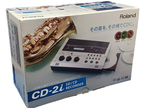 Roland cd recorder - cd-2i, sd/cd
