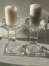 Pair of Galway Crystal Style