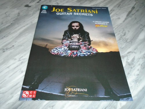 Joe satriani guitar secrets - joe,