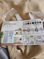 French Door windproof curtain, 26"x69"