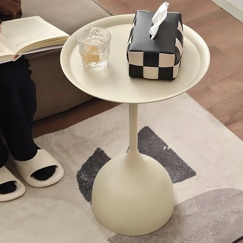 Small round tray sofa side - small, end