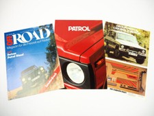Datsun Patrol 2x Brochure Test Report Accessories 1981