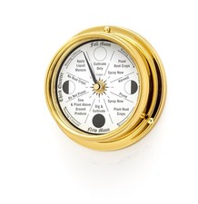 Tide clocks, Barometers, Moon Phase Gardening clocks &Thermometers - 50% off RRP