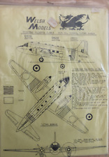 WELSH MODELS PJW43A - VICKERS VALETTA T. MK.3 - RARE 1/144 VACFORM KIT
