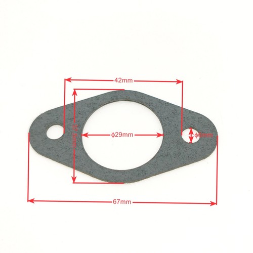 Universal flat exhaust gasket - universal,
