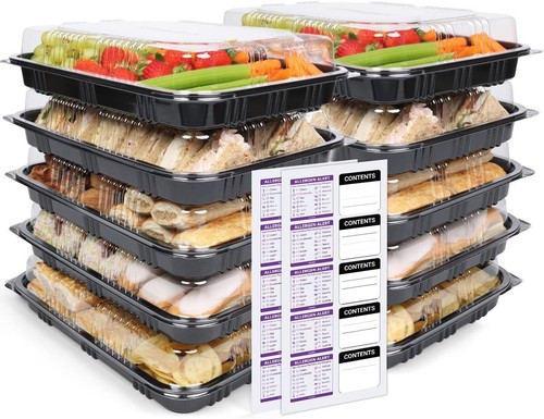 Food sandwich platter - sandwich, trays