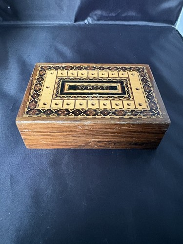 Antique tunbridge ware treen - antique,