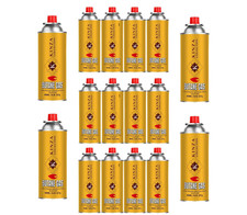 16  x New Butane Gas Bottles