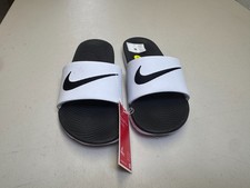 Nike Kawa Slide Black White