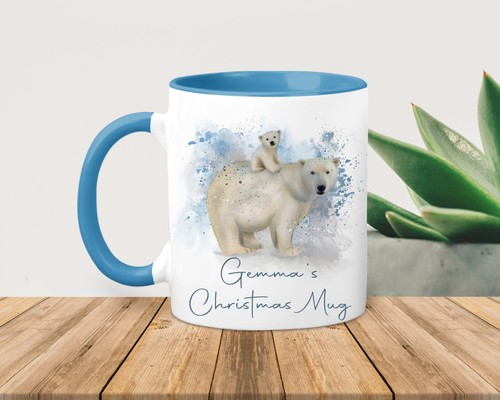 Personalised polar bear - , mug