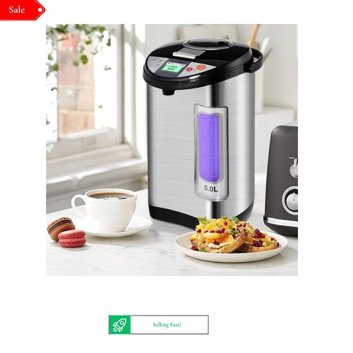 Hot water dispenser with - water,