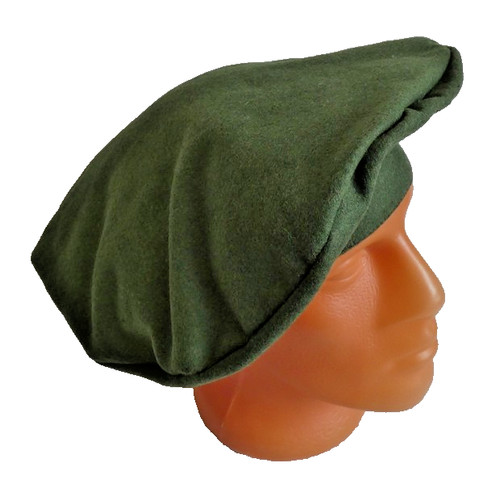 Men green wool - men's, bonnet