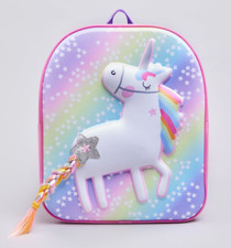 Unicorn 3D Girls School Bag - Sparkly - Backpack - Fairytale- Back to School