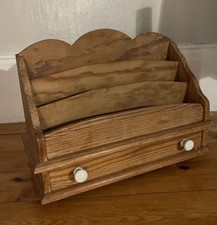 Beautiful Vintage Pine Letter