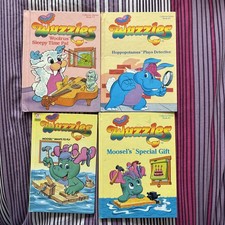 4 X Vintage 1980’s Wuzzles