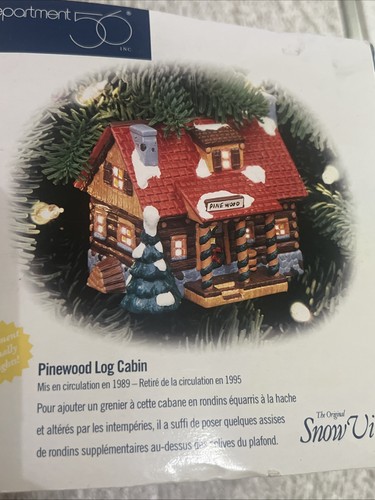 Department snow village - department,