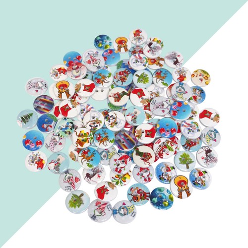 100pcs durable wooden - wooden, buttons