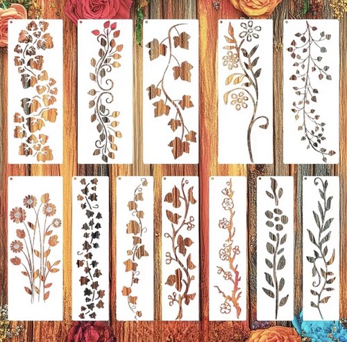 12pcs reusable leaf - leaf, vine