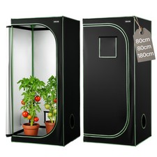 VEVOR Indoor Grow Tent Kit 80 x 80 x 180 cm High Reflective Indoor Plant Tent