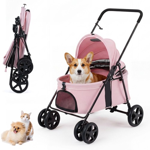 Pet stroller for small medium - stroller,