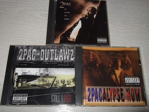 2pac 3x cd albums - cd,